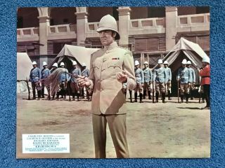 Khartoum Vintage 66 Movie Film Lobby Card Photo Richard Johnson Sudan War Egypt