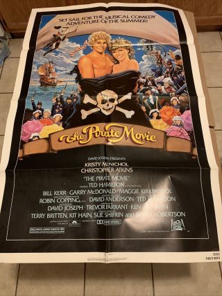 The Pirate Movie - 1982 Folded 27x41 Movie Poster