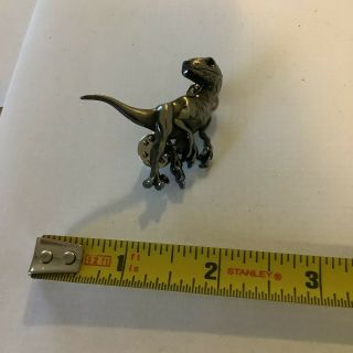 Loot Crate Jurassic Park Velociraptor Metal Pin