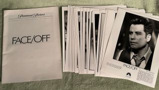 1997 Face Off Press Kit 22 Photos Notes John Travolta Nicolas Cage John Woo