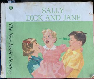 Vintage Sally Dick And Jane/pre - Primer 1962/the Basic Readers/scott Foresman
