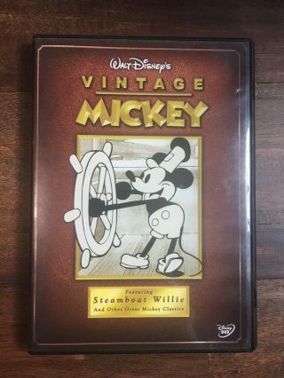 Vintage Mickey Dvd Walt Disney 