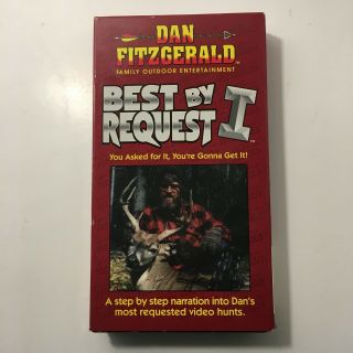 Vintage Dan Fitzgerald 1997 Best By Request I Vhs Video Bowhunting