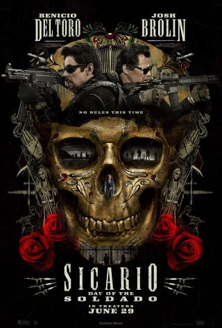 Sicario Day Of The Soldado 2018 Promo Mini Movie Poster Josh Brolin