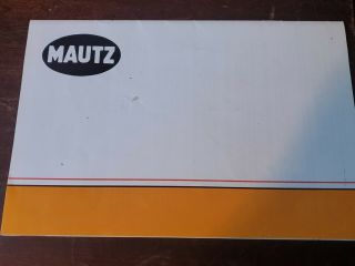 Mautz Paint Vintage Advertising Brochure Pamphlete Mr.  Paint Color Tips 2