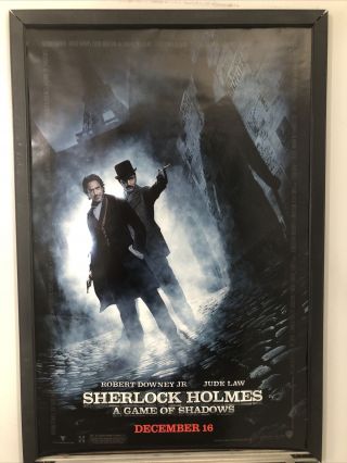 Sherlock Holmes : A Game Of Shadows - Ds 27x40 Final Movie Poster