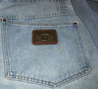 Karl Kani Jeans Blue Denim Baggy Hip Hop Vintage Streetwear Men 