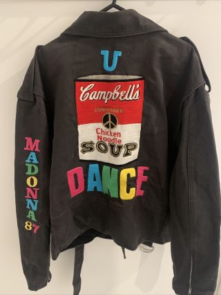 Madonna 1987 Who’s That Girl Tour Rare Promo Crew Jacket - U Can Dance