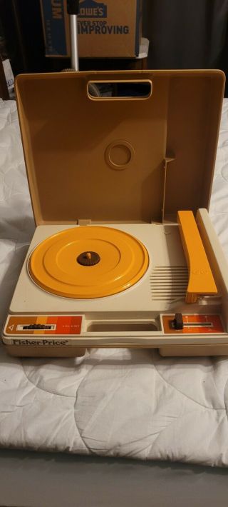 Vintage 1979 Fisher Price 825 Phonograph Record Player 45 72