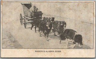 Vintage 1910s Henry J.  Mason Postcard " Mason 