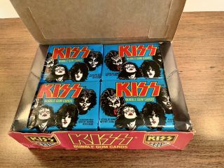 Vintage 1978 Donruss - KISS Bubble Gum Cards - Box - 36 Packs 3