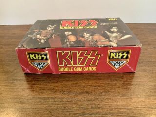 Vintage 1978 Donruss - KISS Bubble Gum Cards - Box - 36 Packs 4