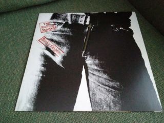 The Rolling Stones  Sticky Fingers  Vinyl Album With Promotional Material