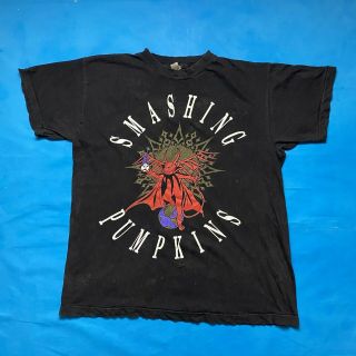 1991 Vintage Smashing Pumpkins Mission To Mars T Shirt Kid Cudi Medium