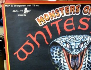 1990 Monsters Of Rock Huge 40x60 Concert Poster 100 Real Aerosmith Whitesnake 2