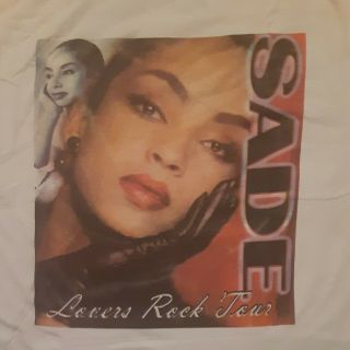 Sade T - Shirt Xl Lovers Rock 2000 Tour