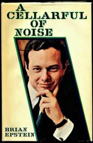 Beatles Manager Brian Epstein Signed A Cellar Full Of Noise Book Perry Cox Loa