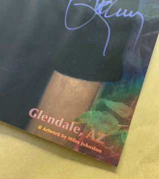 TOOL Glendale Arizona 2020 BAND SIGNED Poster Miles Johnston Gila alex grey 6