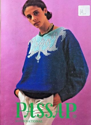 Passap International - Model Book No.  48 Vintage 1988,  Duo 80,  E6000 35 Patterns