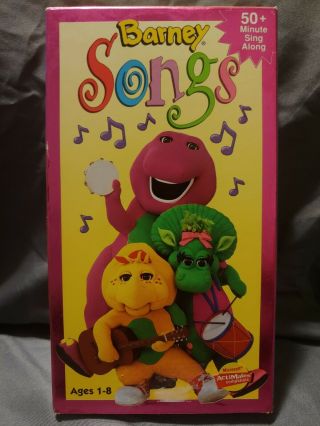 Barney - Barney Songs (VHS,  1995) Vintage Kids - 2