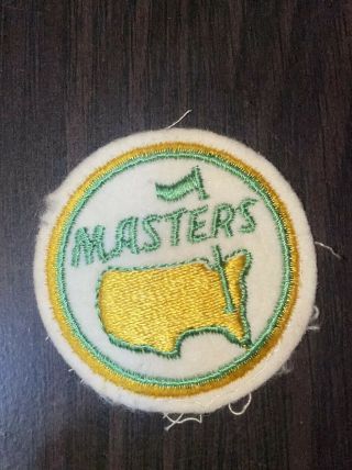 The Masters Golf Tournament 1970’s Vintage Patch