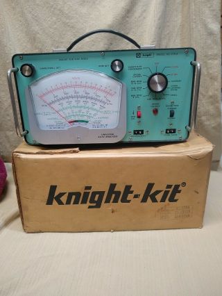 Vintage Knight Universal Auto Analyzer Model Kg - 375 A