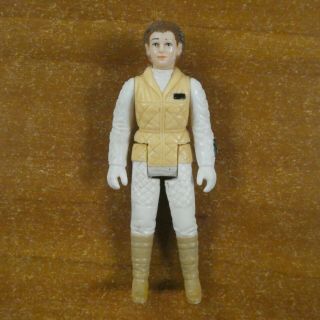 Vintage 1980 Star Wars Action Figure Kenner Princess Leia Hoth Red Hair 3 1/2 "