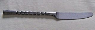 Vintage Stanley Roberts Japan Stainless Solid Dinner Knife Ibiza Pattern 8 5/8 "
