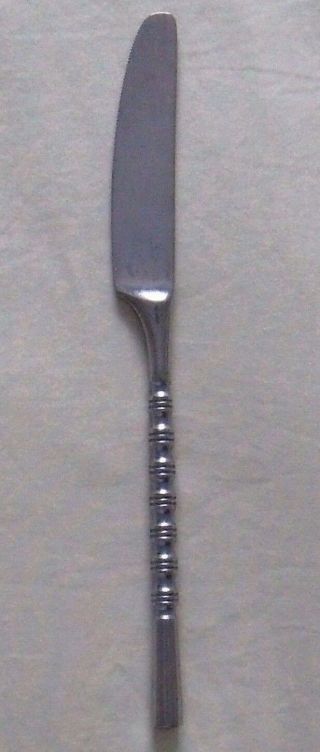 vintage Stanley Roberts JAPAN stainless solid Dinner Knife IBIZA pattern 8 5/8 