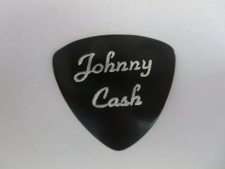 Johnny Cash Authentic Vintage Custom Tour Guitar Pick From The 1970 