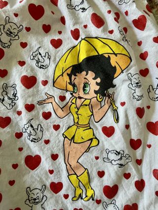VINTAGE BETTY BOOP SHORTS/BOXERS SIZE L/M WOMENS 2