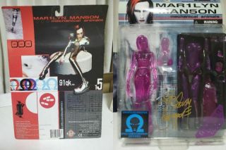 Marilyn Manson Mechanical Animals Fewture Models Action Figure Limited Color Ver