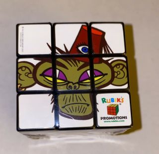 Rare Gorillaz Rubik’s Cube Promotional Factory Blur Damon Albarn