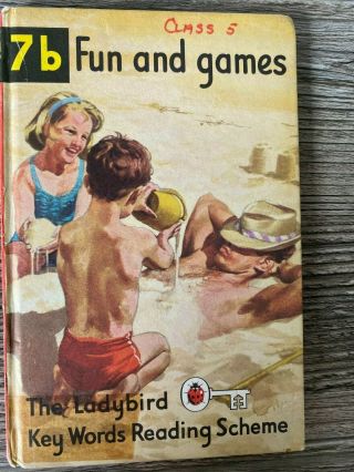 Vintage Ladybird Book: Reading Scheme 7b Fun And Games,  1966
