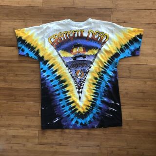 Grateful Dead Shirt T Shirt Vintage 1990 York City MSG Taxi Tie Dye GDM,  Inc 3