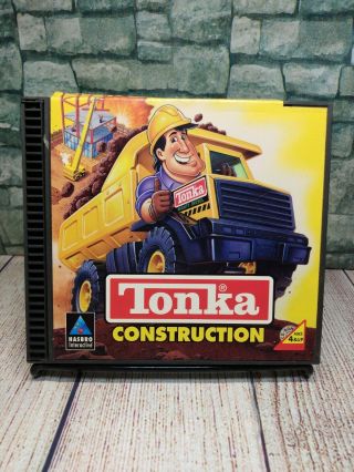 Tonka Construction Hasbro Interactive Cd Pc Game For Windows And Mac Vintage