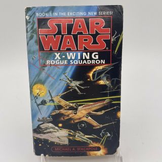 Star Wars: X - Wing: Rogue Squadron By Michael A.  Stackpole (1996 Bantam) Book Vtg