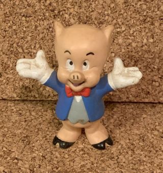 Vintage Applause 1988 Porky Pig Looney Tunes Warner Bros Pvc Figure 2”