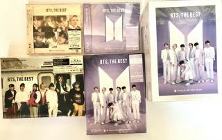 Bts The Best 7net Japan Limited Edition B,  C,  Regular,  Dvd,  Cd,  Promo Box