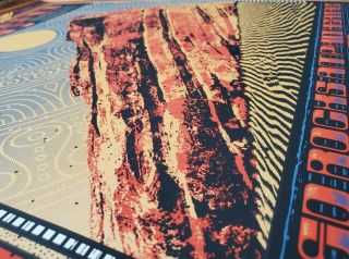 Widespread Panic Red Rocks 2021 Regular SUBJECT MATTER 76 signed/numbered 6