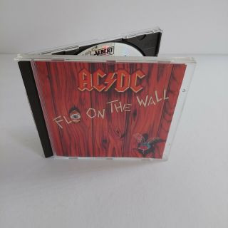 Ac/dc Fly On The Wall Rare Australian 1st Press Cd Made In Japan