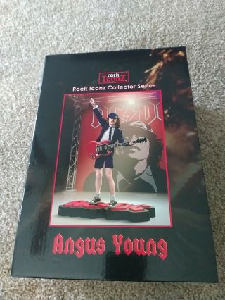 Angus Young - Knucklebonz Rock Iconz™ Statue Never Displayed 2019