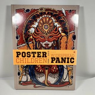 Poster Children : The Art Of Widespread Panic Hardcover Book In Shrink Wrap