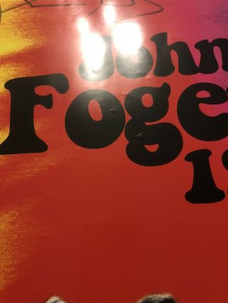 John Fogerty Signed 24x36 Poster 1969 3
