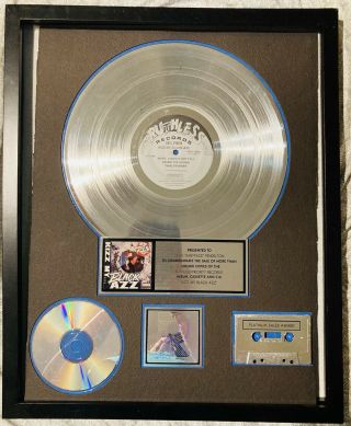 Rare Mc Ren - Kizz My Black Azz Platinum Record Riaa Certified
