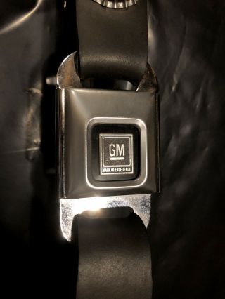 Recycle Revolution Vintage Gm Seat Belt Buckle Soda Bottle Cap Adjustable Waist