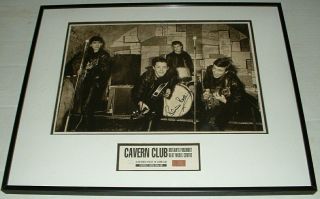 The Beatles Cavern Club Signed & Rd 520/1500 By Pete Best Authentic Piece Brick