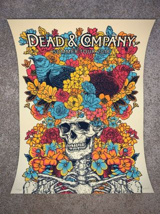 Dead And Company Summer Tour 2018 Vip Poster