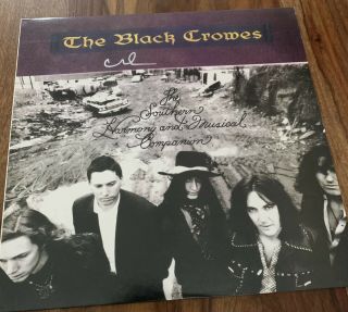 Black Crowes Signed Lp Vinyl The Southern Harmony And Musical Companion