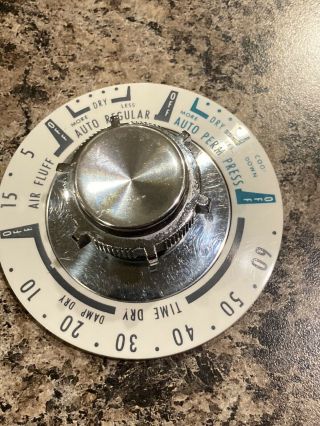 Maytag Vintage Dryer Timer Dial